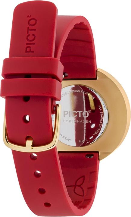 Produktbild Picto 34097-7614G Unisex Cinnamon Red Bio Based 34mm 5ATM