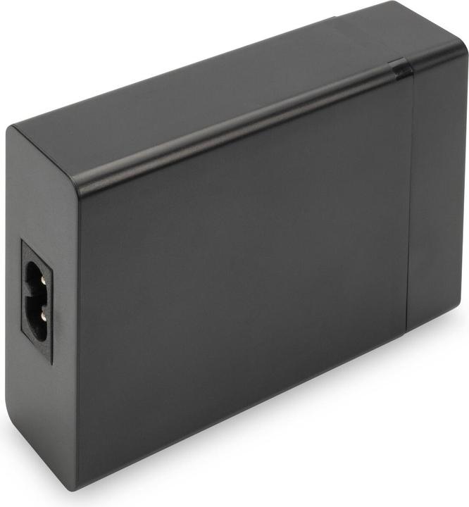 Produktbild Digitus 4-Port USB-Ladeadapter 72W 1x USB-C PD 5 9 15 20V/3A 3x USB-A 5V/2.4A schwarz (72 W, 4 Ports)