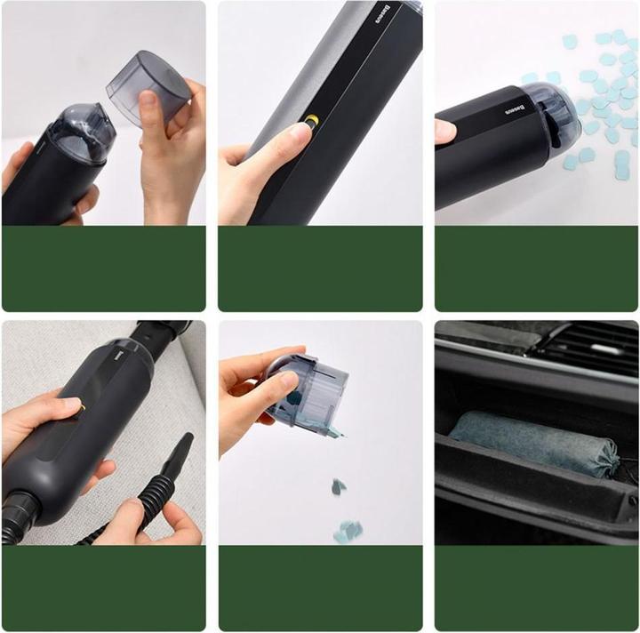 Produktbild Baseus A2Pro Cordless Car Vacuum Cleaner 6000Pa (white)