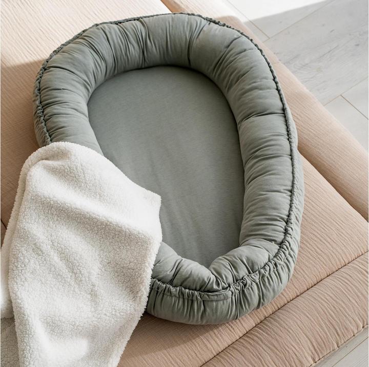 Image du produit Julius Zöllner Babykopfschutz Nido Jersey uni aloe