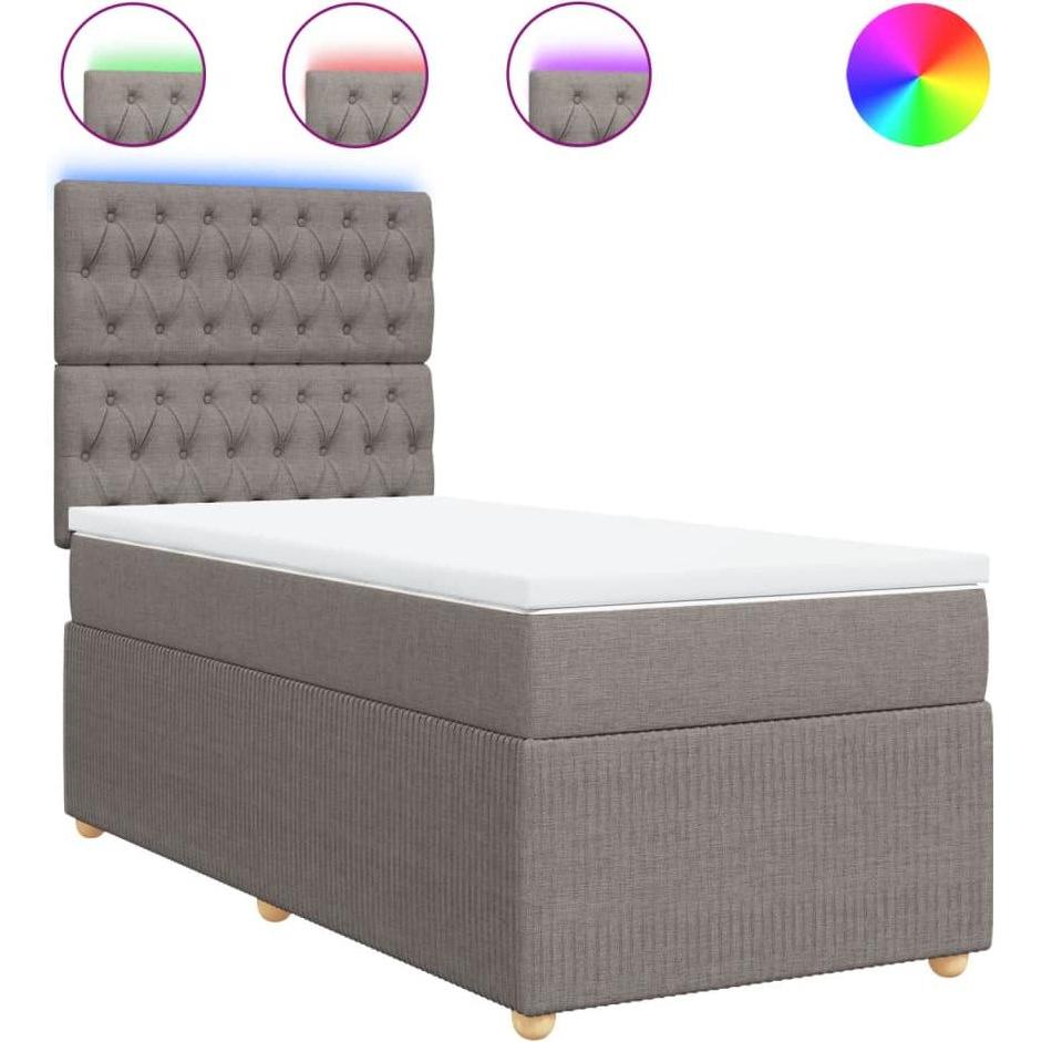 Thumbnail - VidaXL, Bett, Latisha (90 x 200 cm)