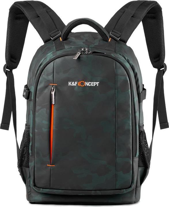 Image du produit K&F Concept Sac à dos 23L Nature Wander 06 (Camouflage) (Sac à bandoulière pour appareil photo, 23 l)
