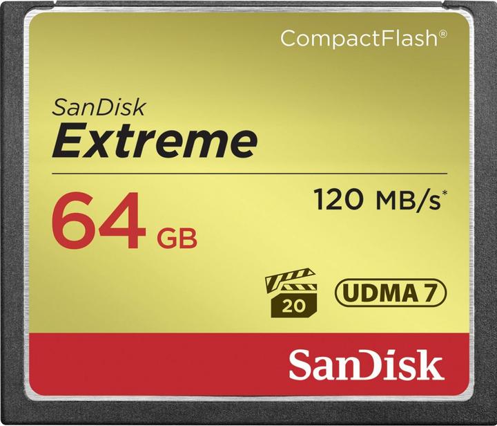 Image du produit SanDisk Extrême (64 Go, CF)