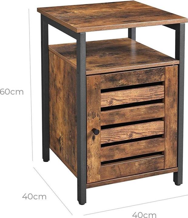 Image du produit Vasagle Table d'appoint (40 x 40 x 60 cm)