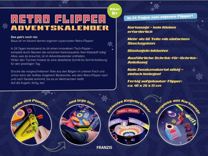 Actual product image Franzis Retro pinball