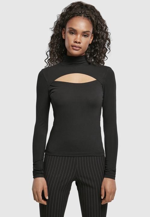 Produktbild Urban Classics Ladies Cut-Out Turtleneck Longsleeve (S)
