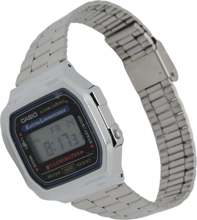 Actual product image Casio Vintage A168wa-1yes (Digital watch, 35 mm)