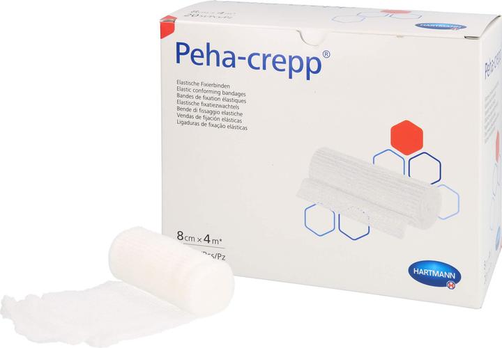 Actual product image IVF Hartmann Kreppbinde 4mx8cm weiss
