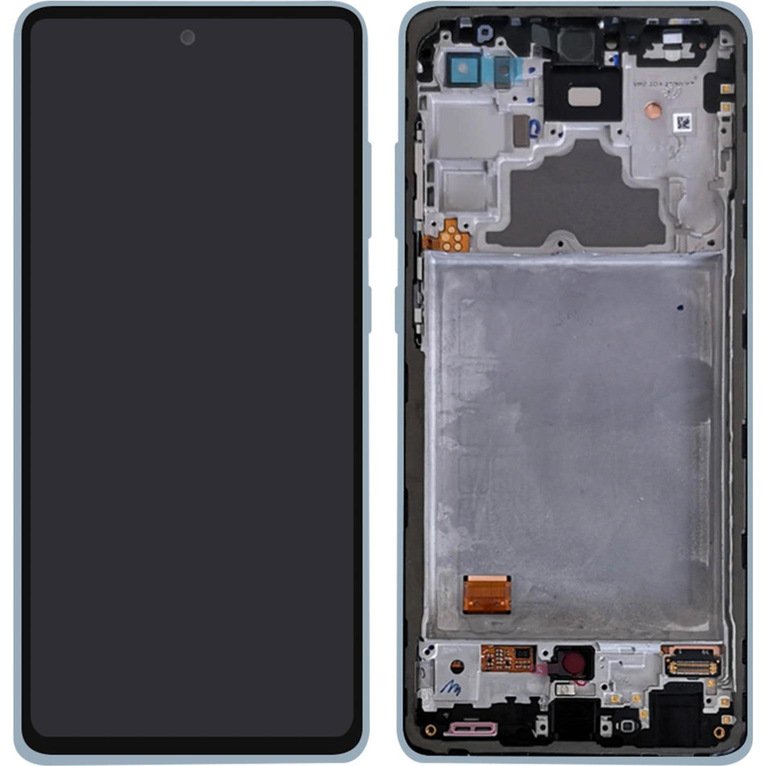 Samsung LCD-Display Galaxy A72 (Display, Galaxy A72), Mobilgerät Ersatzteile, Blau
