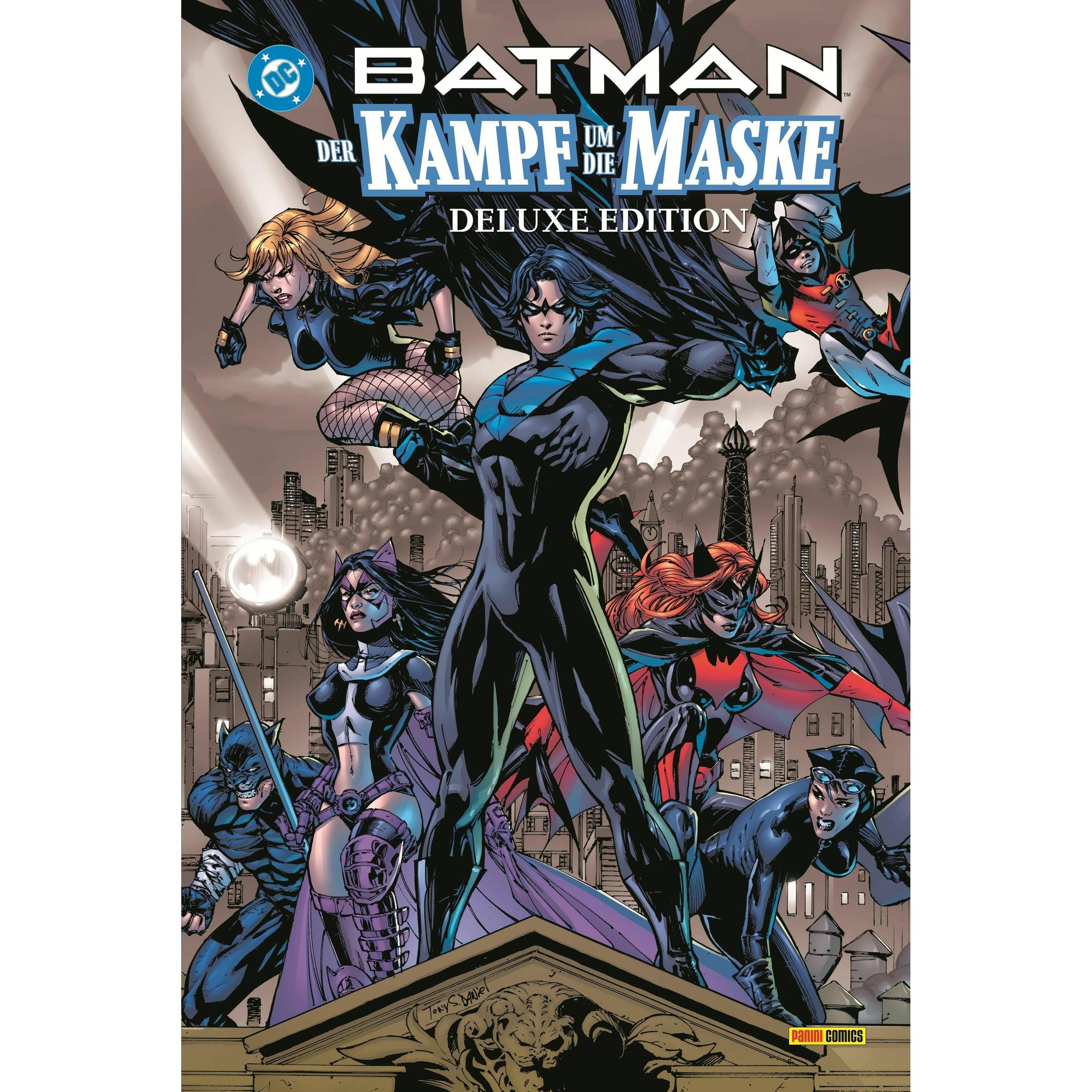 Batman: Der Kampf um die Maske, Narrativa di David Hine, Jamie Mckelvie, Guillem marzo, Dustin Nguyen, Chris Yost, Nicola Scott, Jim Calafiore, Royal 