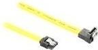 Produktbild Good Connections SATA 6 Gb/s Anschlusskabel mit Metallclip, gewinkelt, 0,50m, gelb, ®