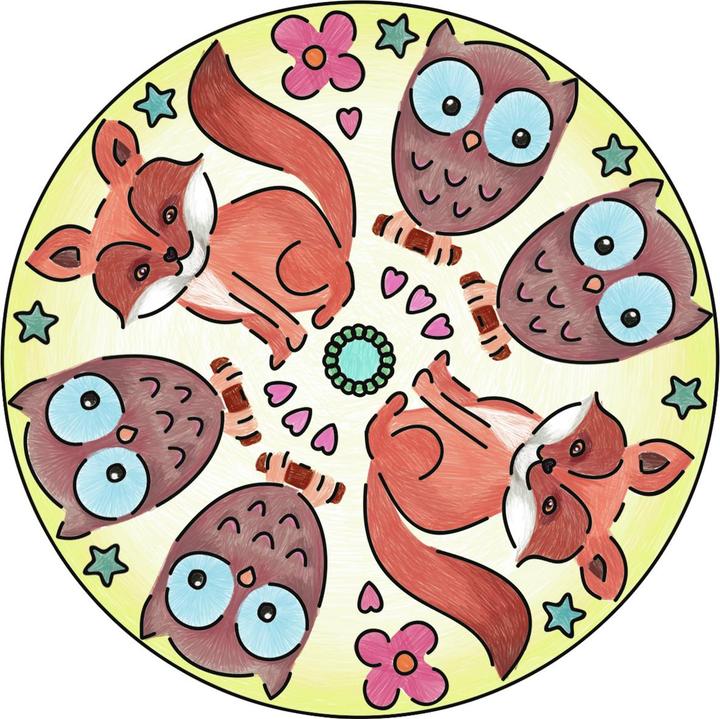 Produktbild Ravensburger Mini Mandala Designer Cute Animals