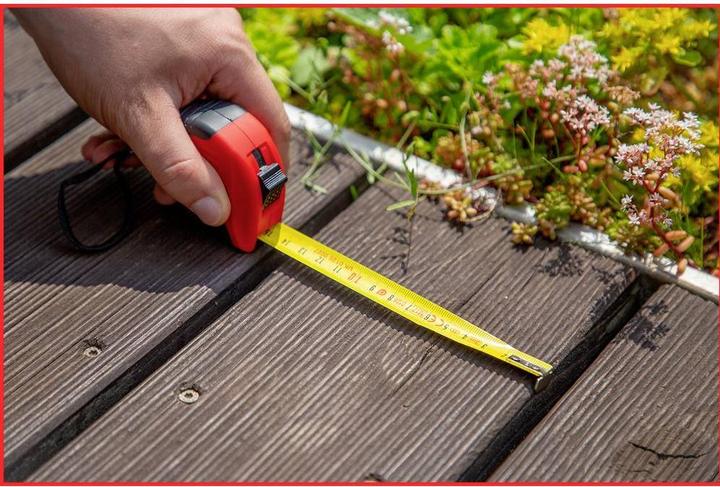 Actual product image KS Tools Measuring tape with lock (5 m)