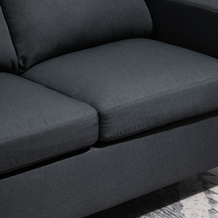 Produktbild Homcom 3-Sitzer-Sofa mit zwei Liegesesseln und einer Chaiselounge (3-Sitzer)