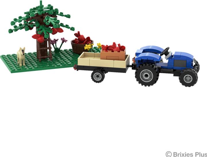 Actual product image Brixies Plus Kleiner Traktor / Small tractor