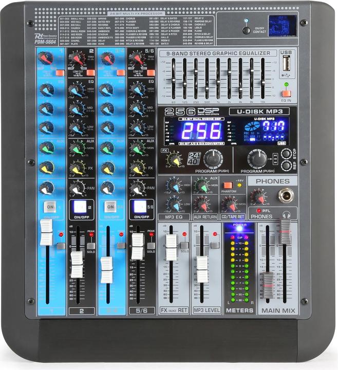 Power Dynamics Mischpult PDM-S604 (Studio- und Livemixer)