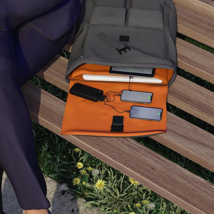 Actual product image Goobay Powerbank 53939 20000 mAh Black (20000 mAh, 22.50 W, 74 Wh)