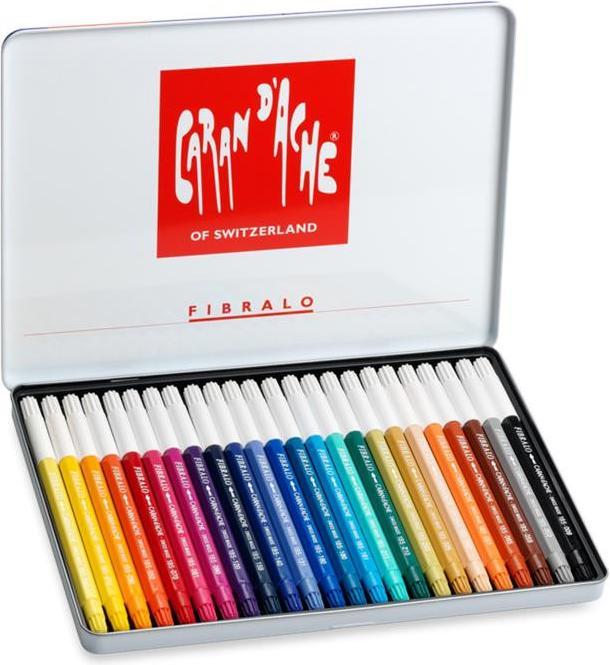 Immagine prodotto Caran d'Ache Fibralo Metallschachtel (Multicolore, 24 x)