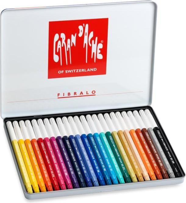 Immagine prodotto Caran d'Ache Fibralo Metallschachtel (Multicolore, 24 x)