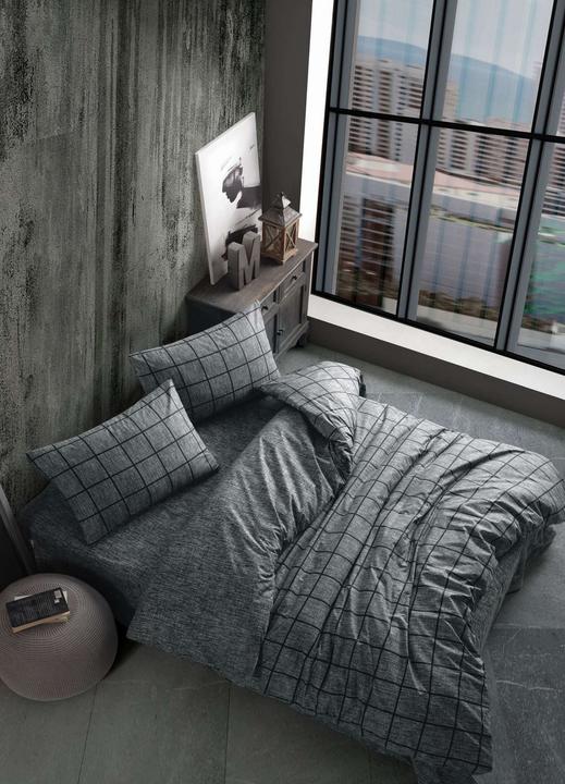 Productafbeelding L'essentiel Kare Ranforce Double Quilt Cover Set (Dekbedovertrek, 200 x 220 cm)