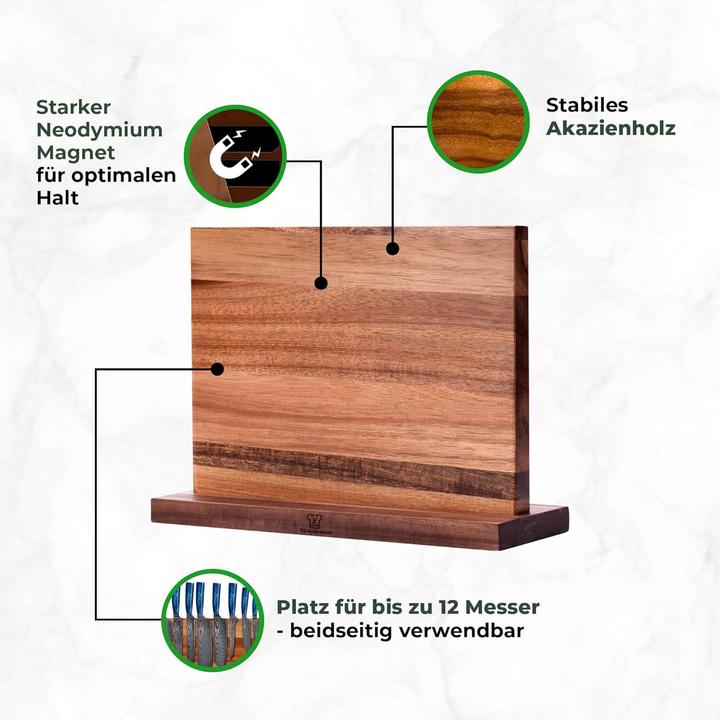 Produktbild Küchenkompane Messerset Shiburu mit Messerblock