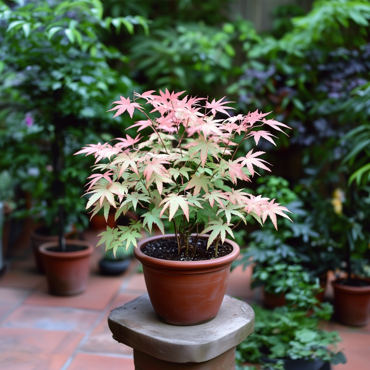 Produktbild Plant in a Box Acer Palmatum 'Taylor' - Ahorn Baum (50 cm)