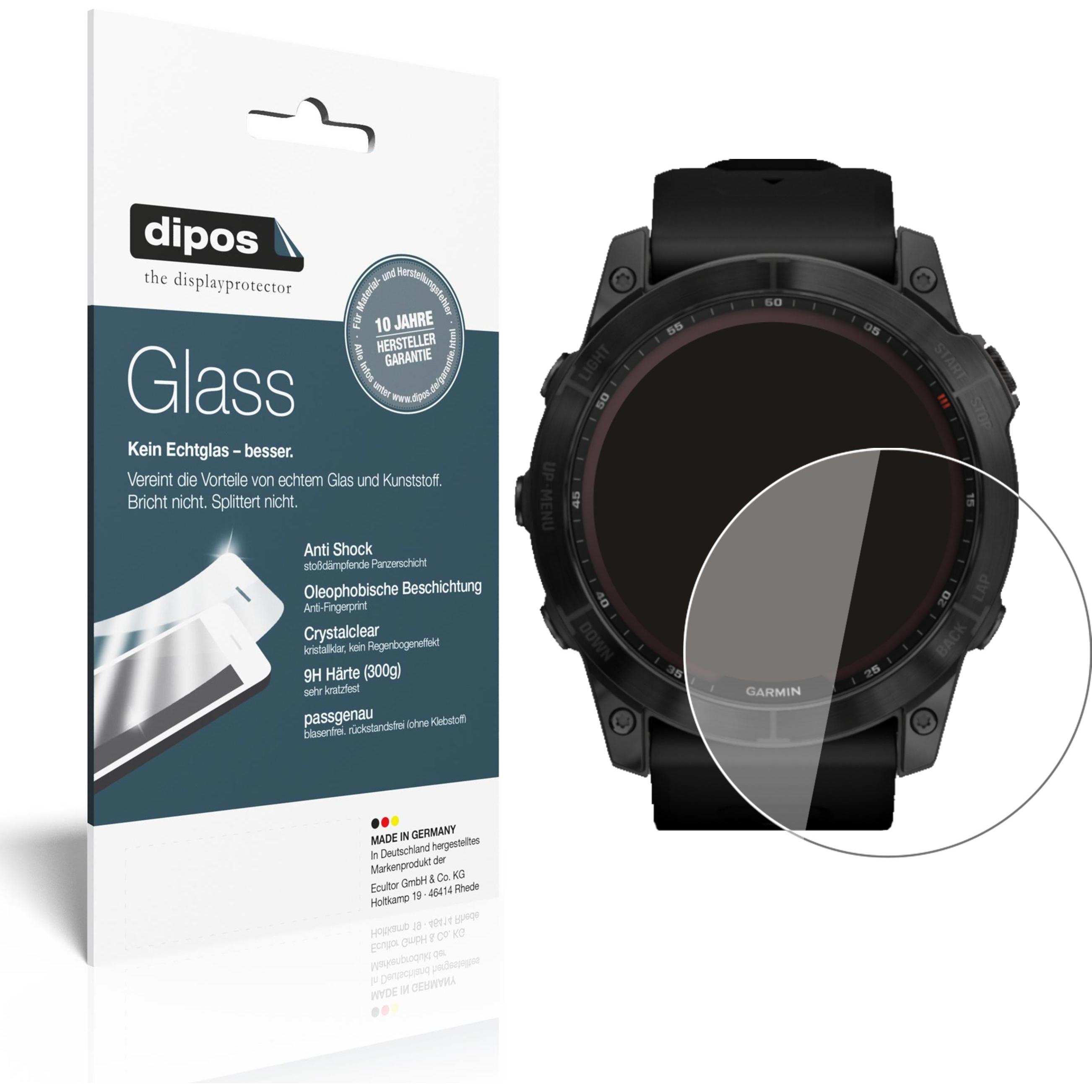 Dipos Displayschutz Anti-Shock, Smartwatch Schutzfolie, Transparent