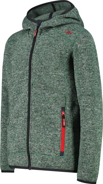 Produktbild CMP Campagnolo Boy's Jacket Fix Hood Jacquard Knitted (152)