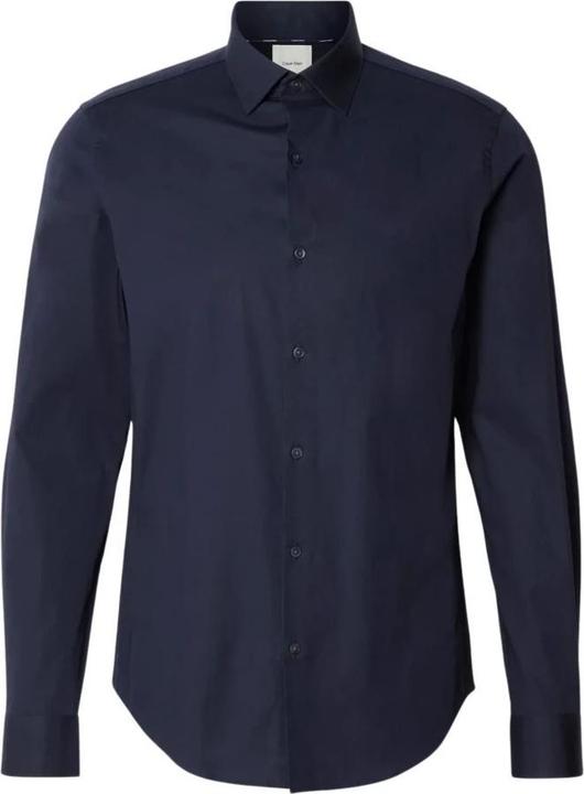 Actual product image Calvin Klein Slim Essential Poplin No Stitch Solid Hemden (44)