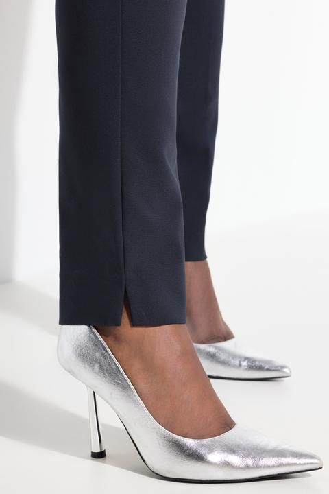Immagine prodotto Ulla Popken Pantaloni modello Sienna in bengalina molto elastica con taglio aderente e cintura elastica (46)