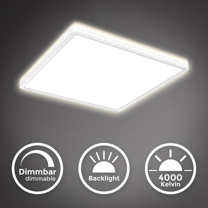 Actual product image B.K.Licht LED panels (3000 lm)