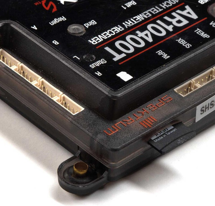 Actual product image Spektrum AR10400T 10 Channel PowerSafe Telemetry Receiver