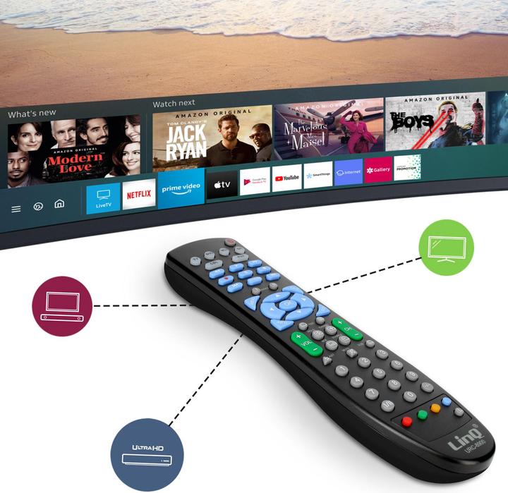 Actual product image LinQ URC-8900 (Universal remote control, Infrared)