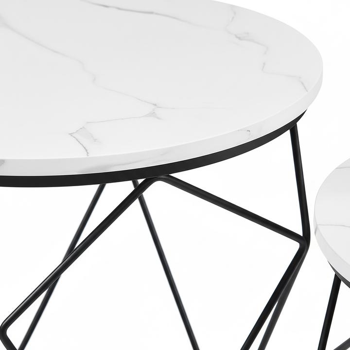 Image du produit Relaxdays Lot de 2 tables basses