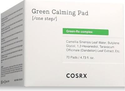 Actual product image Cosrx one step green hero calming pad (Facial cleansing wipes)