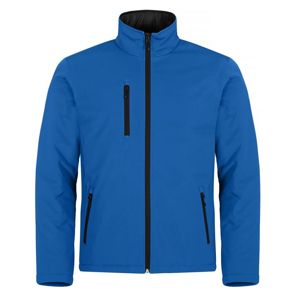 Clique, Herren, Outdoorjacken, Padded Softshell Jacket (Xxl), Blau, Xxl