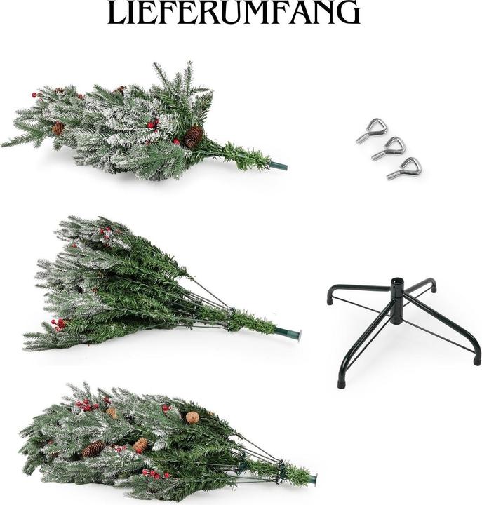 Actual product image Hermex Christmas tree (180 cm)