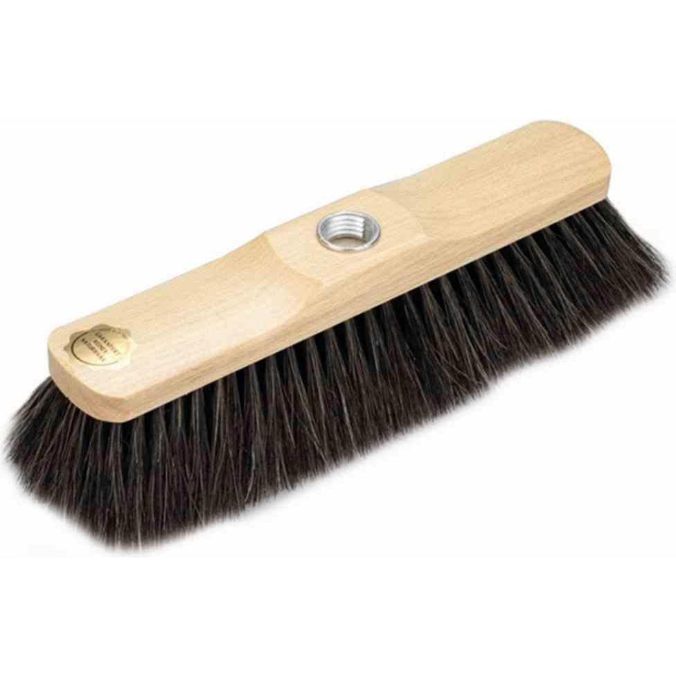 Bümag Zimmerbesen, Besteckung Naturhaar, 130 g, Arbeitsbreite 29 cm, Schraubgewinde, Ø Stielaufnahme 2..., Reinigungsute...