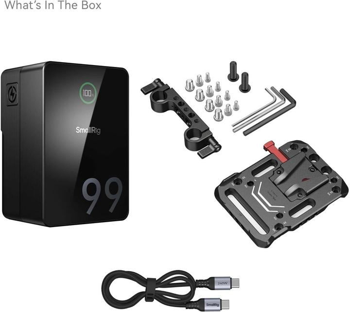 Produktbild SmallRig VB99 Pro mini V Mount Battery (Kit) 5047 (Kamera Akku)