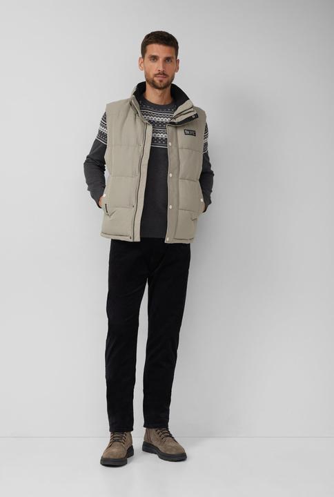 Produktbild s.Oliver Strickpullover Baumwollpullover mit Norwegermuster (3XL)