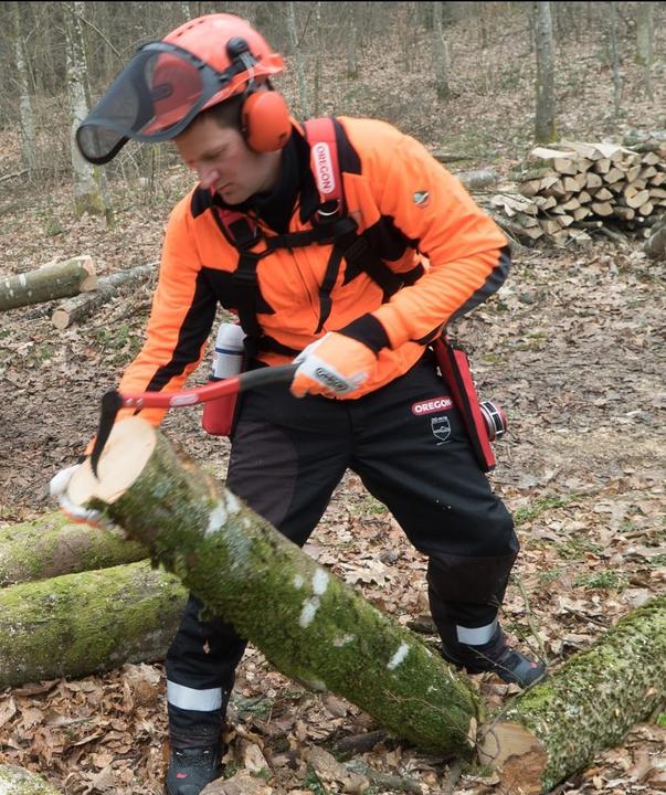 Actual product image Oregon Chainsaw protective trousers Yukon+ type A class 1 size L (L)