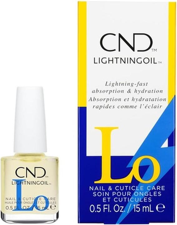 Actual product image CND Lightning Oil - Lightning-Fast Absorption & Hydration for Nail & Cuticle Care (15 ml)