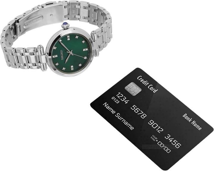 Actual product image Seiko quartz (Analogue wristwatch, 29 mm)