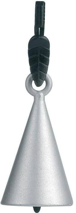 D-C-Fix Tischtuchbeschwerer Kegel 4 Stck silber (11 x 20 cm)