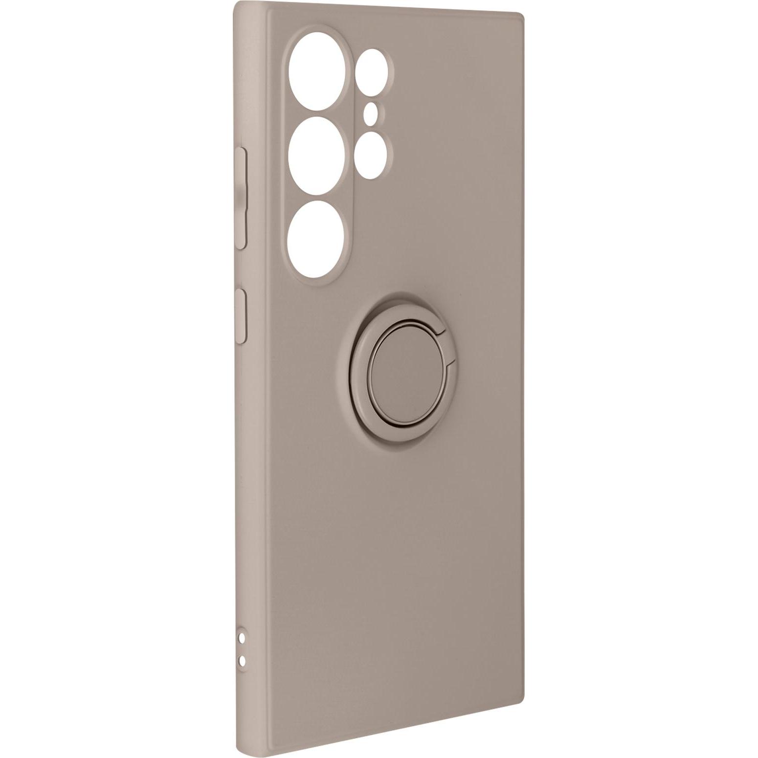 Avizar Flexyring Backcover Series (Samsung Galaxy S24 Ultra), Smartphone Hülle, Braun