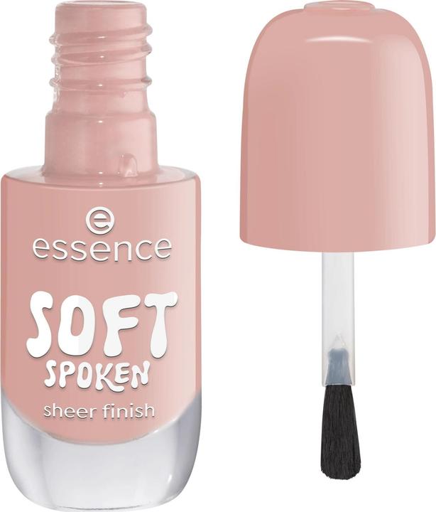 Produktbild essence Gel Nail Polish 09 SOFT SPOKEN (09 SOFT SPOKEN, Orange, Gel-Effekt Nagellack)