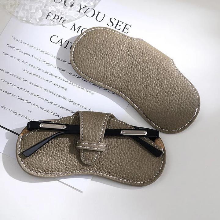 Immagine prodotto Only-Bags.Store PU Leder tragbare Brillen Tasche Sonnenbrille Lagerung Taschen Auto Brille Schutzhülle