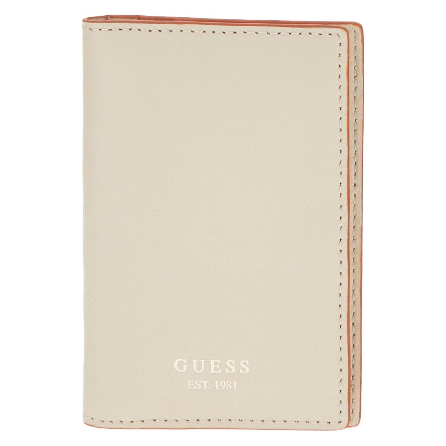 Guess, Damen, Portemonnaie, Card Holder, Beige