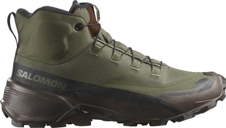 Produktbild Salomon CROSS HIKE TRACKER GTX - Green / Earth Brown - Green / Earth Brown - UK 10.5 (EU 45 1/3) (45 1/3)