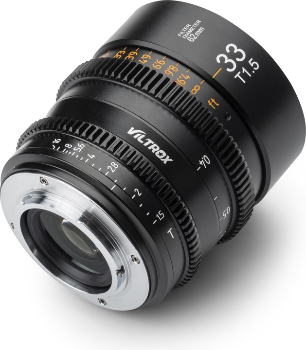 Produktbild Viltrox Festbrennweite S 33mm T1.5 – MFT (Micro Four Thirds, APS-C / DX)